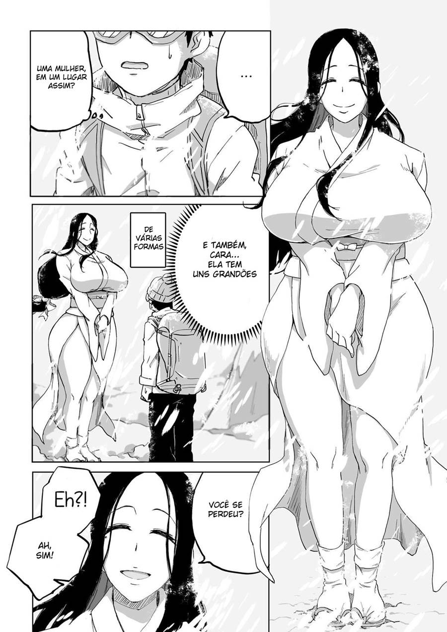 Yuki Onna gulosa fazendo sexo até gozar