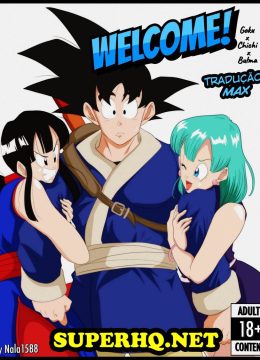 Goku, Chichi e Bulma fazendo um porno bem tesudo